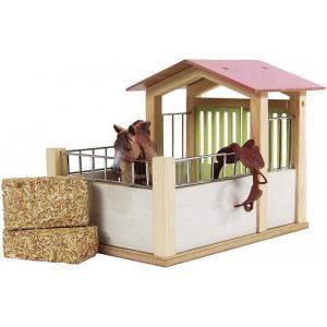 Horse box - 14x21,5x15,5 - échelle 1:24 - Kids Globe Farmer - 610206