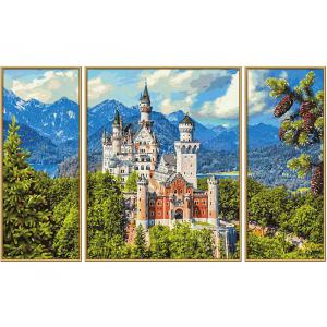 Peinture aux numeros - Le château de Neuschwanstein 40x50cm - Schipper - 609260837