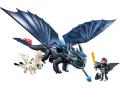 Krokmou et Harold avec bébé dragon - Playmobil - 70037