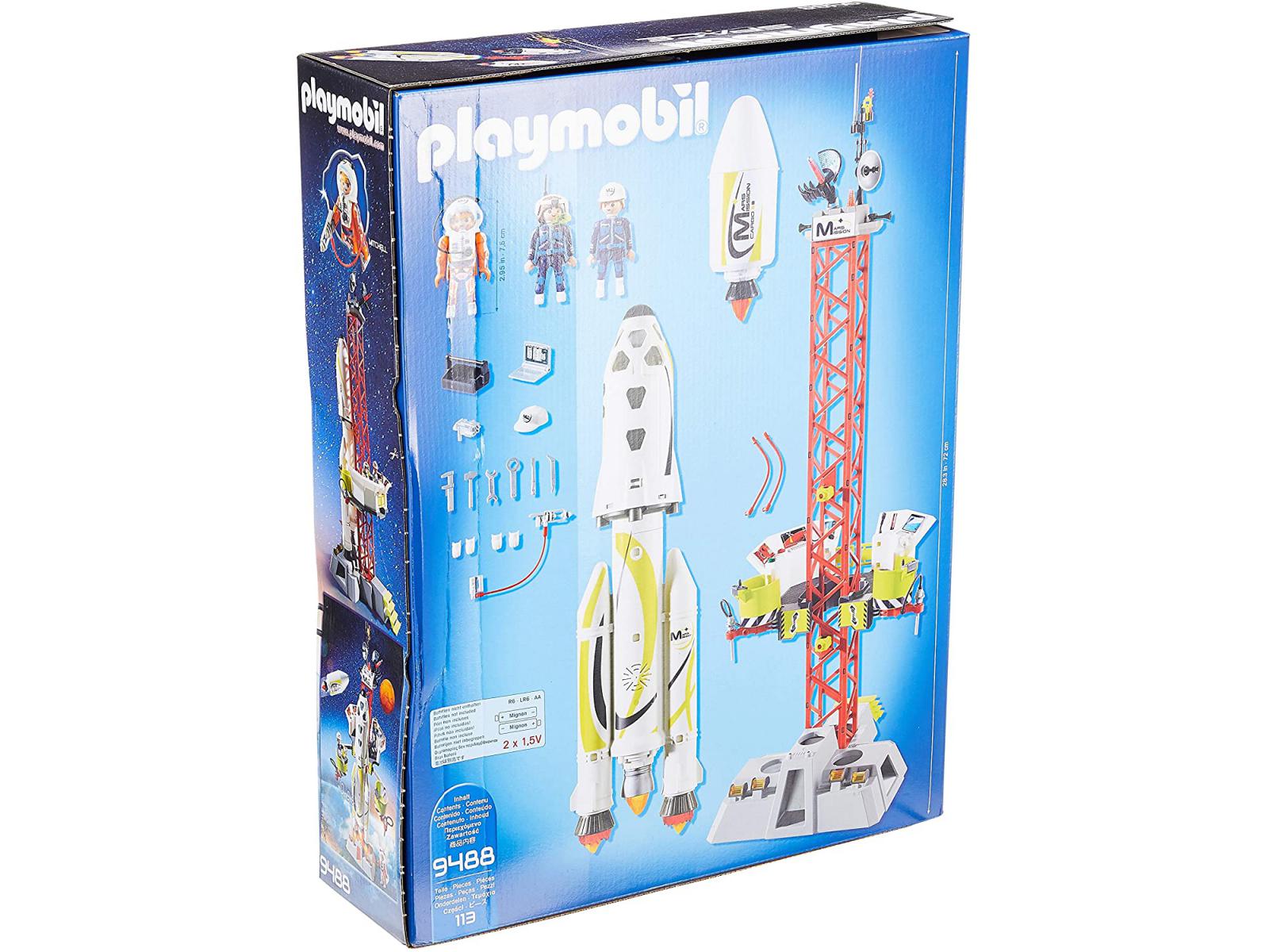 Base de lancement avec fusée de Playmobil de Playmobil