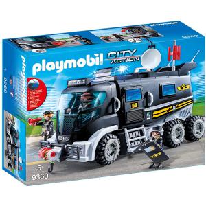 Playmobil - 9360 - Camion policiers élite sirène gyrophare (462464)