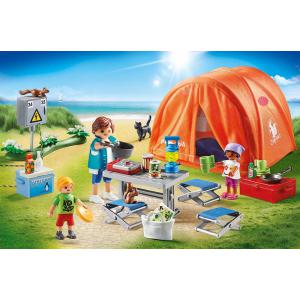 Playmobil - 70089 - Tente et campeurs (462506)