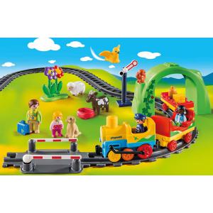 Train avec passagers et circuit - Playmobil - 70179