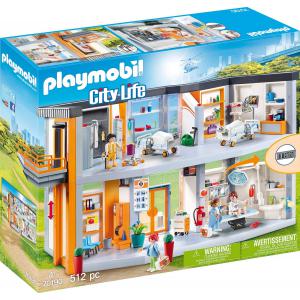 Hôpital aménagé - Playmobil - 70190
