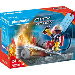 Playmobil - 70291 - Set cadeau Pompier (462718)