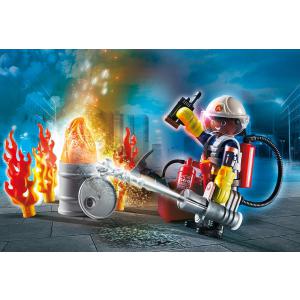 Playmobil - 70291 - Set cadeau Pompier (462718)