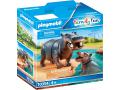 Hippopotame et son petit - Playmobil - 70354
