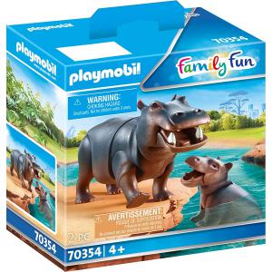 Playmobil - 70354 - Hippopotame et son petit (462796)