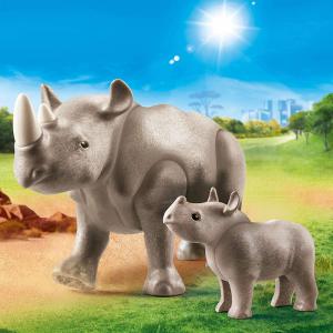 Playmobil - 70357 - Rhinocéros et son petit (462802)