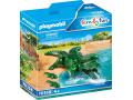 Alligator avec ses petits - Playmobil - 70358