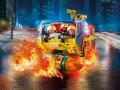 Camion de pompiers et véhicule enflammé - Playmobil - 70557