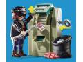 Policier avec moto et voleur - Playmobil - 70572