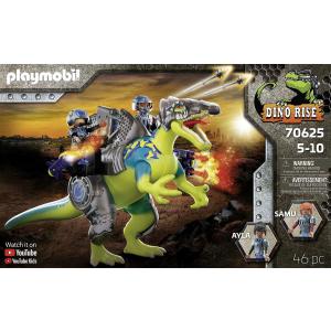 Spinosaure et combattants - Playmobil - 70625