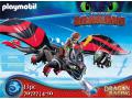 Dragon Racing: Krokmou et Harold - Playmobil - 70727