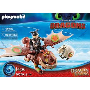 Dragon Racing: Varek et Bouledogre - Playmobil - 70729