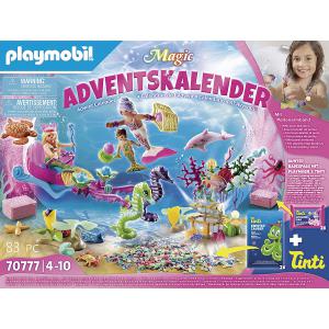 Playmobil - 70777 - Calendrier de l'Avent Jeu de bain Le monde des sirènes (463150)