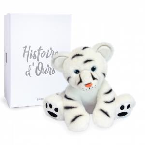 BEBE TIGRE BLANC - 25 cm - Histoire d'ours - HO3054