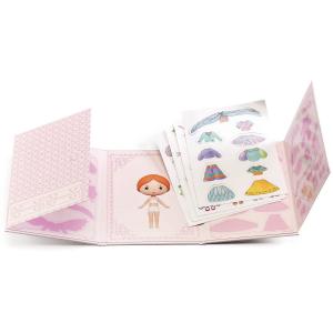 Djeco - DJ06981 - Univers tinyly Miss Lilyruby-Stickers removable (463942)