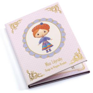 Djeco - DJ06981 - Univers tinyly Miss Lilyruby-Stickers removable (463942)