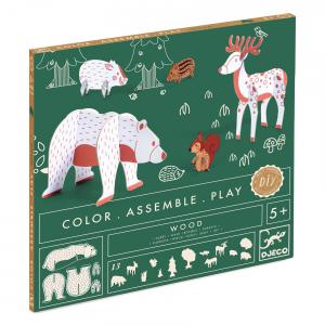 Color. Assemble. Play - Forêt - Djeco - DJ08001