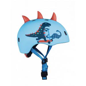 Casque Dinosaure 3D - boucle magnétique / lumière LED intégrée - Taille S - Micro - AC2094BX