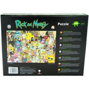 Puzzle rick & Morty total rickall 1000 pcs - Winning moves - WM00396-ML1-6