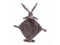 Lapin doudou brun-gris Flo - Hauteur 35 cm - Dimpel - 871351