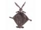Lapin doudou brun-gris Flo - Hauteur 35 cm