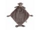 Ours doudou brun-gris Noann - Hauteur 35 cm