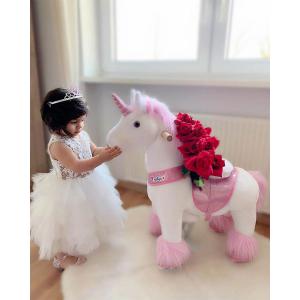 Ponycycle Licorne rose à monter Age 3-5 ans - Ponycycle - Ux302