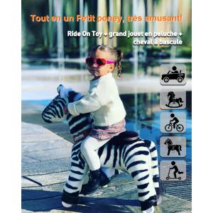 Ponycycle Zebre à monter Age 3-5 ans - Ponycycle - Ux368