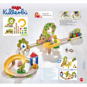 Kullerbü – Toboggan à billes Le Verger - Haba - 306018