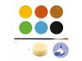 Palettes et accessoires - Palette 6 couleurs - Nature - Djeco - DJ09230