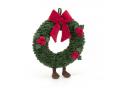 Amuseable Berry Wreath Little - Dimensions : L : 5 cm x  l : 25 cm x  h : 27 cm - Jellycat - A4WR