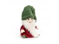Peluche Nisse gnome de Noël (chapeau vert) - Jellycat - NG3N
