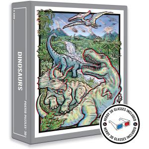 Dinosaures - puzzle 3D de 500 pièces pour adultes - Cloudberries - CLDDIN