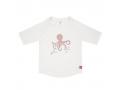 T-shirt anti-UV manches courtes octopus blanc 6 mois - Lassig - 1431020138-06