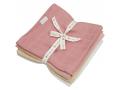 Pack de 4 langes en mousseline rose pastel - Fabelab - 2006238130