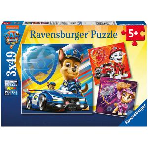 Ravensburger - 05218 - Puzzles 3x49  pièces -  Chase, Marcus et Stella / Pat'Patrouille, le Film (470178)