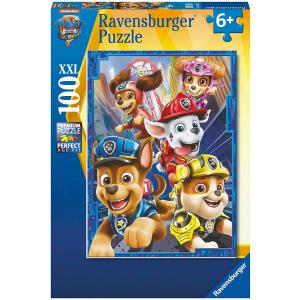 Puzzle 100  pièces - XXL - Les chiens héroïques / Pat'Patrouille, le Film - Ravensburger - 13268