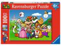 Puzzles enfants - Puzzle 100 pièces XXL - Super Mario Fun - Ravensburger - 12992