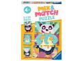 Puzzles enfants - Puzzles Mix & Match 3x24 pièces - Les animaux rigolos - Ravensburger - 05137