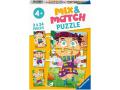 Puzzles enfants - Puzzles Mix & Match 3x24 pièces - Les vêtements - Ravensburger - 05196