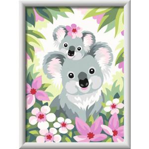 Jeux créatifs - Numéro d'art - moyen - Maman koala et son bébé - Ravensburger - 29048