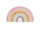 Tapis Rainbow shape Rose 80 x 130 cm