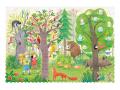 Puzzle - 100 pièces - Pocket  Night&Day in the Forest - Londji - PZ553U