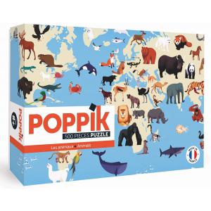 Puzzle animaux 500 pièces - Poppik - PUZ009