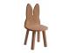 Chaise lapin bois hêtre naturel - Boogy Woody