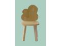 Chaise nuage bois hêtre naturel - Boogy Woody - CLCHWO