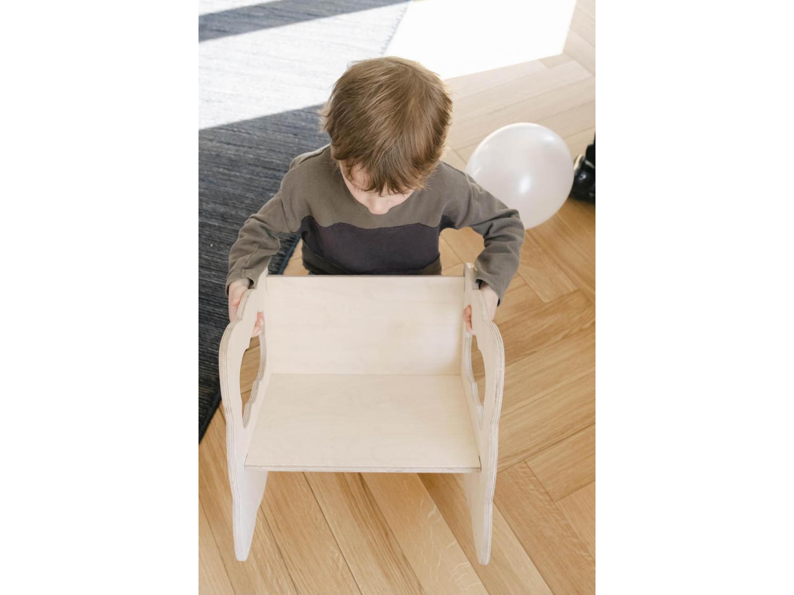 Boogy Woody - Chaise cube Montessori